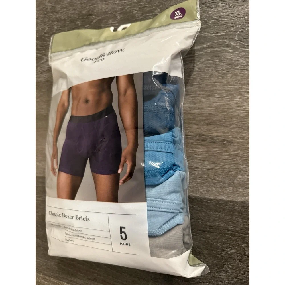 Men's 5pk Boxer Briefs -multi Pack, Goodfellow & Co Size XL